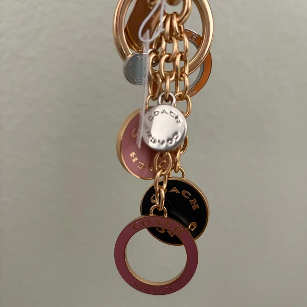 Coach Circle Cluster Bag Charm - Picture 4 of 7